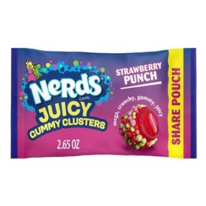 Nerds Juiced Gummy Clusters Share Size 2.65oz 12ct